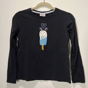 Hanna Anderson Girl Long Sleeve shirt, size 150 / US 12